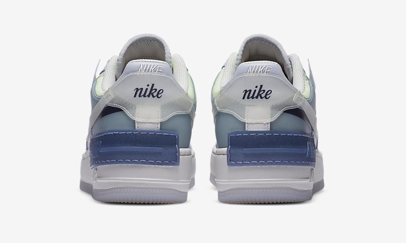 ナイキ ウィメンズ エア フォース 1 ロー シャドウ “ゴースト/ワールドインディゴ” (NIKE WMNS AIR FORCE 1 LOW SHADOW “Ghost/World Indigo”) [CK6561-001]