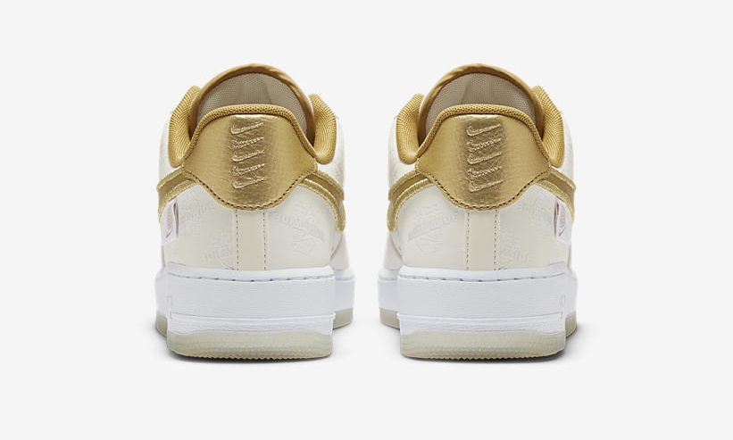 7/24発売！ナイキ エア フォース 1 07 ロー “ワールドワイド” ホワイト/メタリックゴールド (NIKE AIR FORCE 1 07 LOW “World Wide” White/Metallic Gold) [DA1343-170]