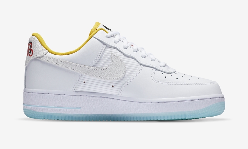 ナイキ　エア フォース 1 ロー “ホワイト/イエロー/クリア” (NIKE AIR FORCE 1 LOW “White/Yellow/Clear”) [CZ8132-100]