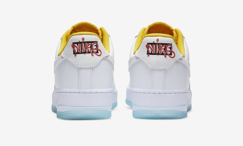 ナイキ　エア フォース 1 ロー "ホワイト/イエロー/クリア" (NIKE AIR FORCE 1 LOW "White/Yellow/Clear") [CZ8132-100]