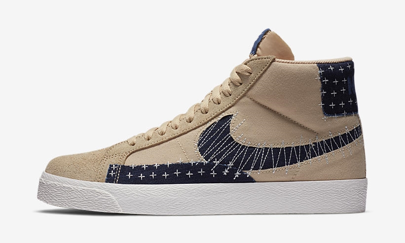 8/1発売！ナイキ SB ズーム ブレーザー ミッド プレミアム “セサミ/ミスティックネイビー” (NIKE SB ZOOM BLAZER MID PREMIUM “Sesame/Mystic Navy”) [CT0715-200]