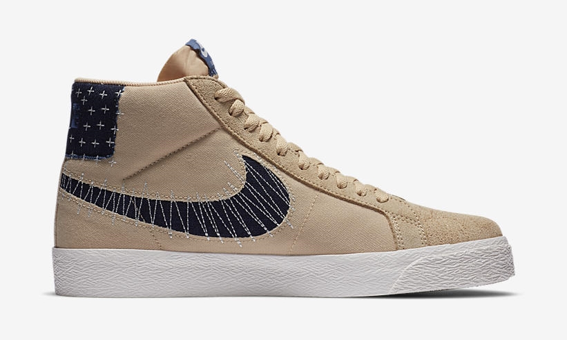 8/1発売！ナイキ SB ズーム ブレーザー ミッド プレミアム “セサミ/ミスティックネイビー” (NIKE SB ZOOM BLAZER MID PREMIUM “Sesame/Mystic Navy”) [CT0715-200]