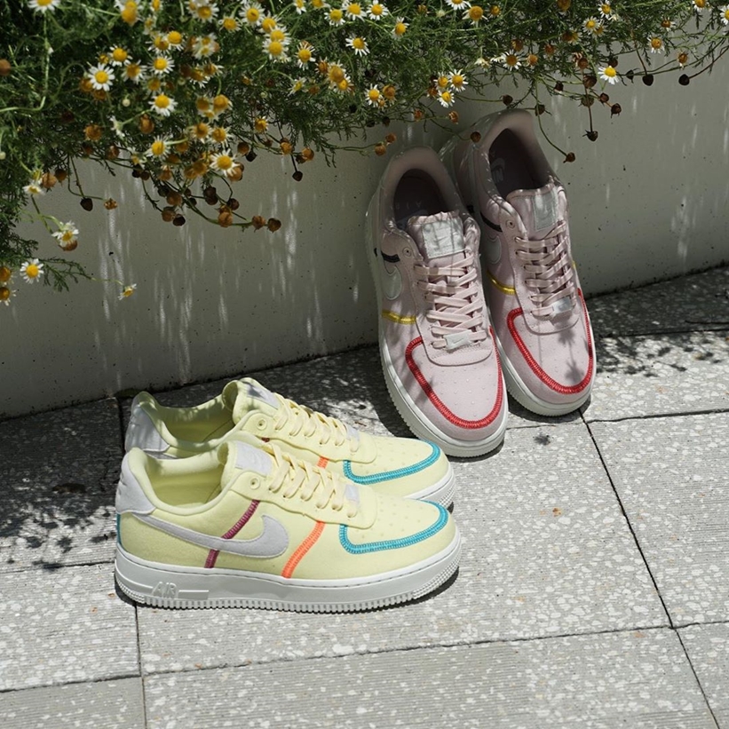 7/16発売！ナイキ ウィメンズ エア フォース 1 07 ロー LX (NIKE WMNS AIR FORCE 1 07 LOW LX) [CK6572-600,700]