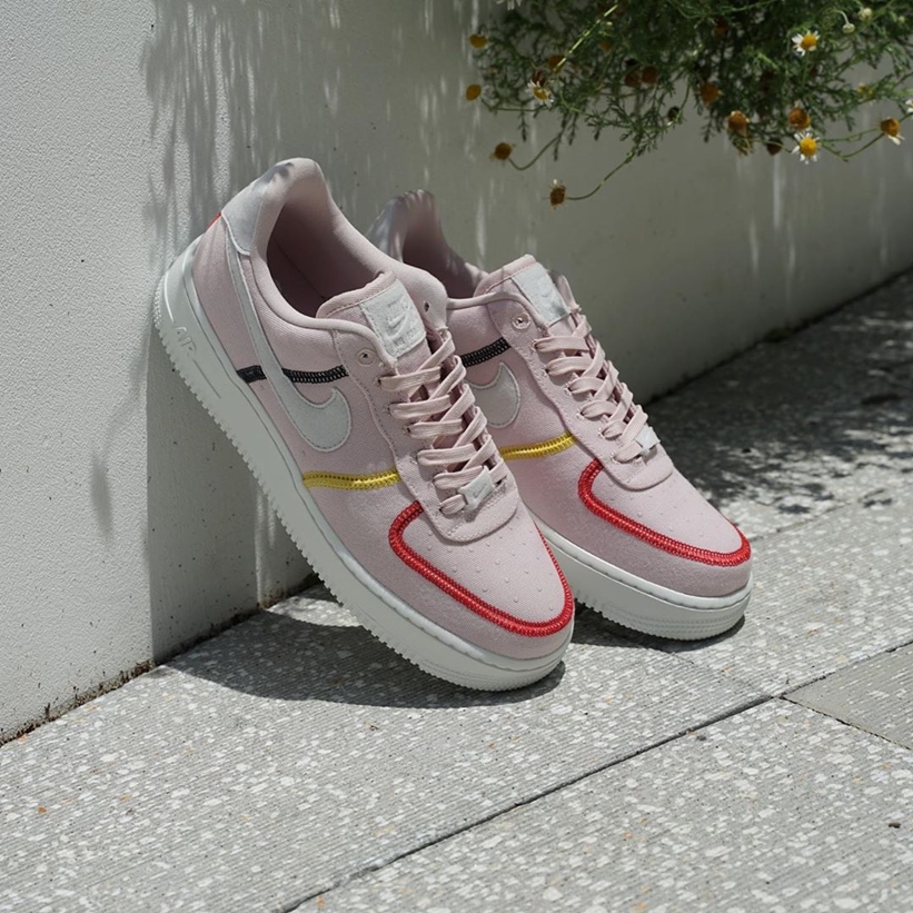 7/16発売！ナイキ ウィメンズ エア フォース 1 07 ロー LX (NIKE WMNS AIR FORCE 1 07 LOW LX) [CK6572-600,700]