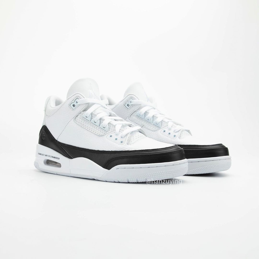 9/17 発売！フラグメント × ナイキ エア ジョーダン 3 “ホワイト/ブラック” (FRAGMENT x NIKE AIR JORDAN 3 “White/Black”) [DA3595-100]