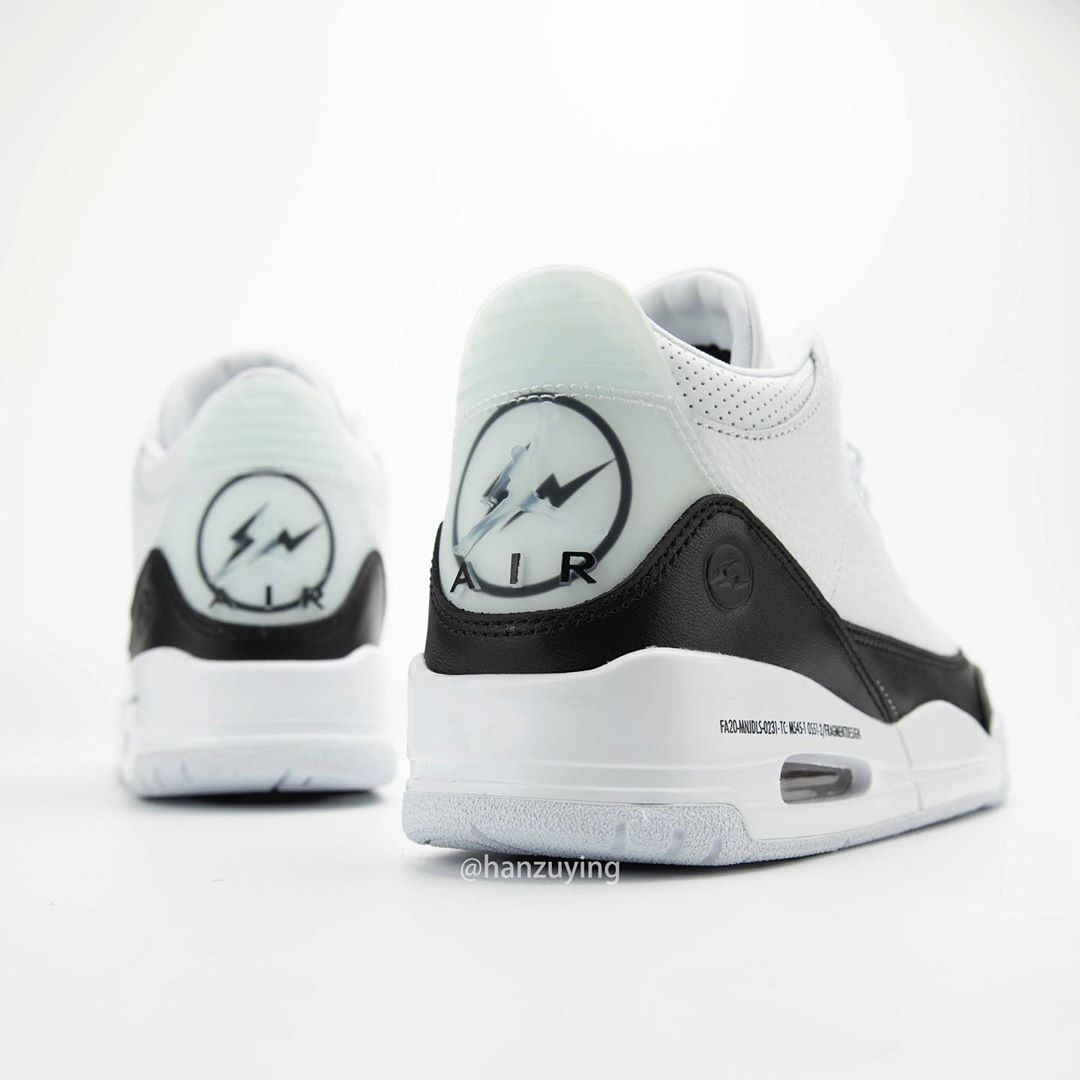 9 17 発売 フラグメント ナイキ エア ジョーダン 3 ホワイト ブラック Fragment X Nike Air Jordan 3 White Black Da3595 100 Fullress スニーカー発売日 抽選情報 ニュースを掲載 ナイキ ジョーダン ダンク シュプリーム Supreme 等のファッション情報を