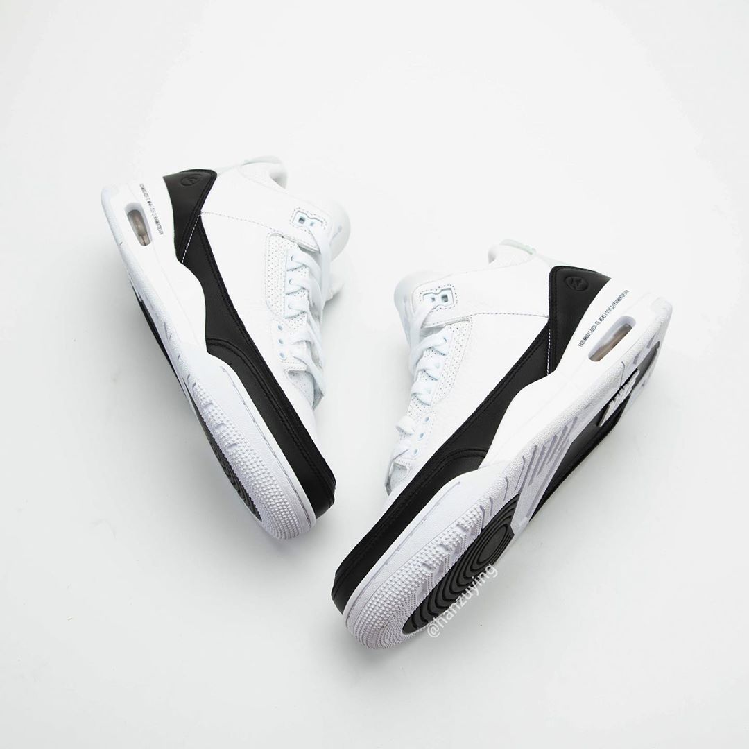 9/17 発売！フラグメント × ナイキ エア ジョーダン 3 “ホワイト/ブラック” (FRAGMENT x NIKE AIR JORDAN 3 “White/Black”) [DA3595-100]