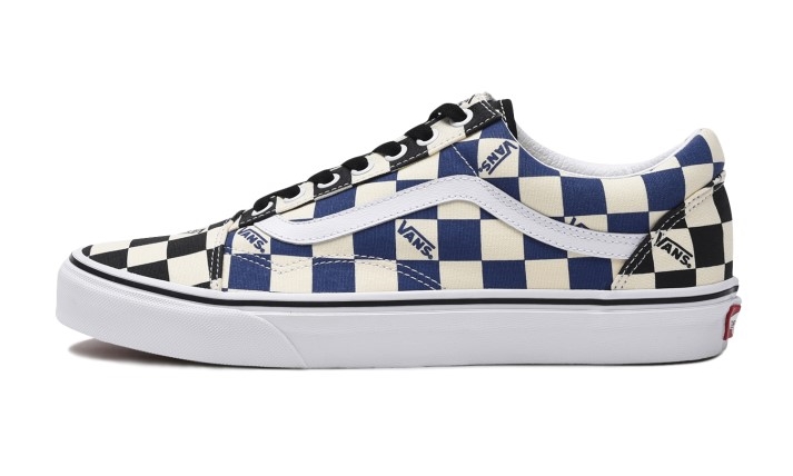 VANS OLD SKOOL "Big Checkerboard" Black/Navy (バンズ オールドスクール "ビッグチェッカー" ブラック/ネイビー)