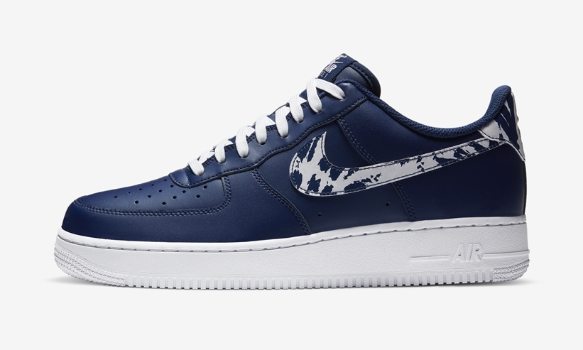 ナイキ エア フォース 1 ロー "ネイビー/アニマルスウッシュ" (NIKE AIR FORCE 1 LOW "Navy/Animal Swoosh") [CZ7873-400]