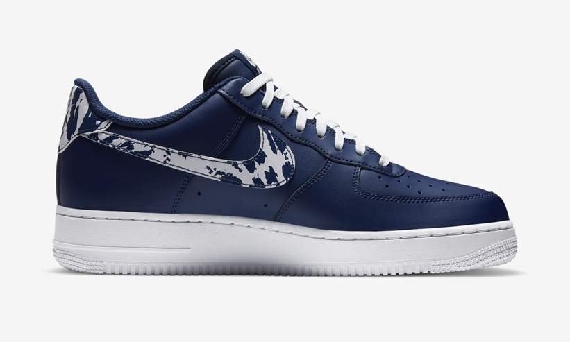 ナイキ エア フォース 1 ロー “ネイビー/アニマルスウッシュ” (NIKE AIR FORCE 1 LOW “Navy/Animal Swoosh”) [CZ7873-400]