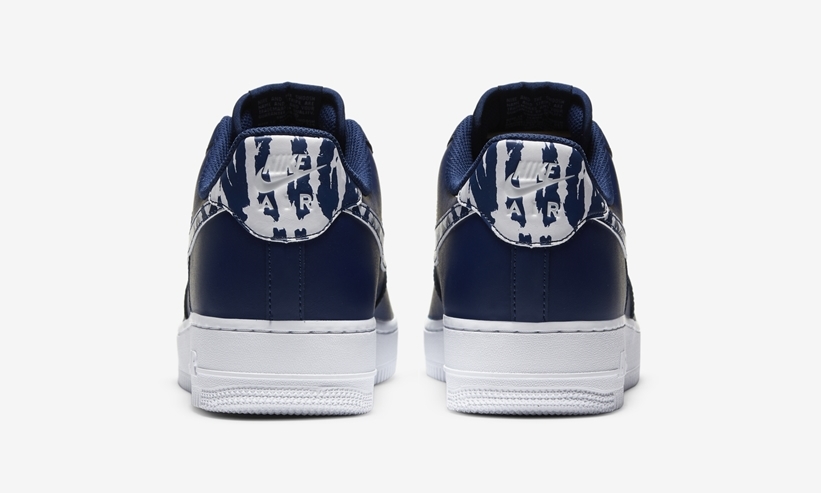 ナイキ エア フォース 1 ロー “ネイビー/アニマルスウッシュ” (NIKE AIR FORCE 1 LOW “Navy/Animal Swoosh”) [CZ7873-400]