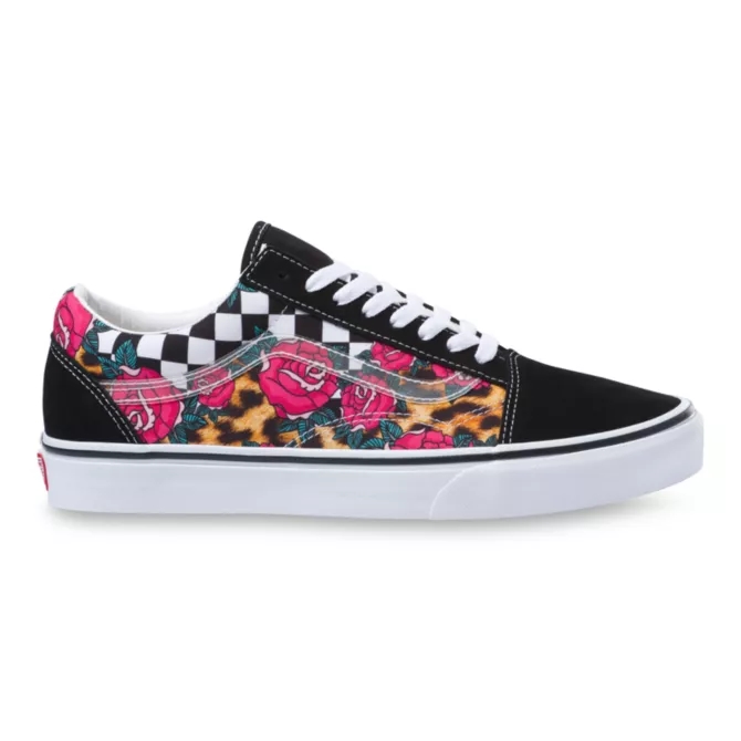 VANS “ROSE/ANIMAL CHECK” OLD SKOOL (バンズ “ローズ/アニマルチェック” オールドスクール)