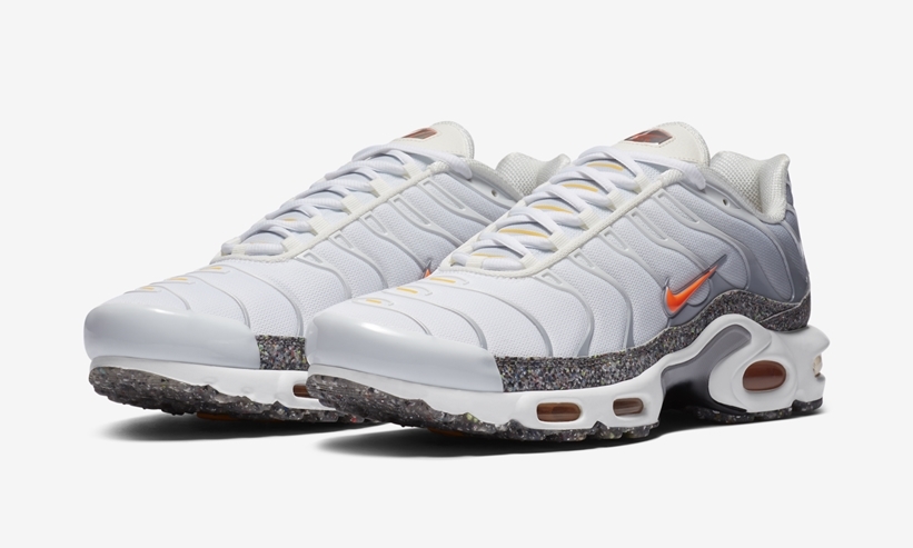 ナイキ エア マックス プラス “ホワイト/グレー/オレンジ” (NIKE AIR MAX PLUS “White/Grey/Orange”) [DA1500-100]