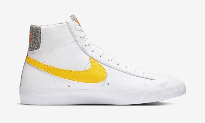 ナイキ ブレーザー ミッド 77 ビンテージ “ホワイト/イエロー” (NIKE BLAZER MID 77 VINTAGE “White/Yellow”) [DA4677-100]