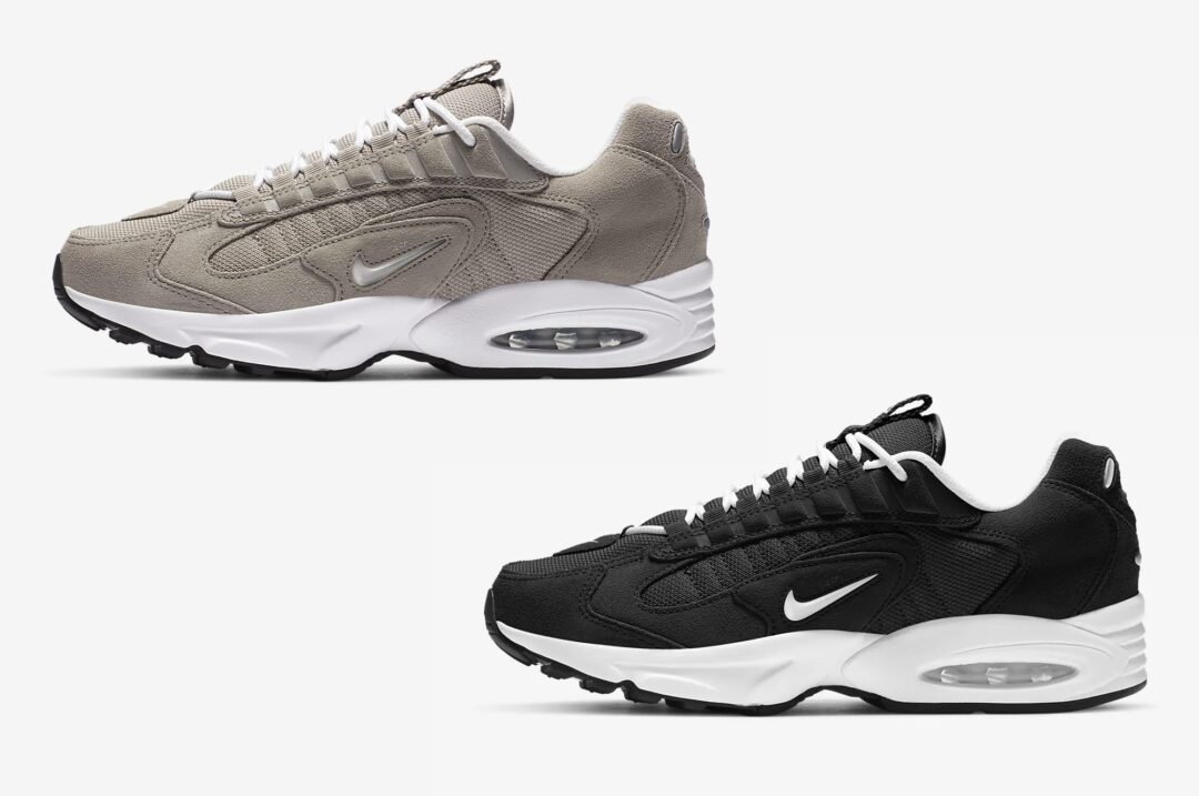 ナイキ エア マックス トライアックス LE (NIKE AIR MAX TRIAX LE "Cobblestone/Black") [CT0171-001,002]