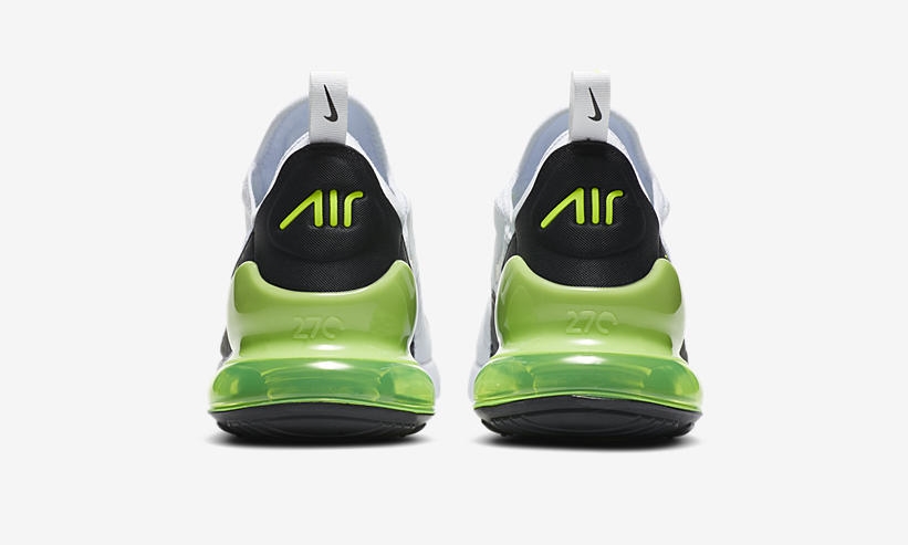 ナイキ エア マックス 270 “ホワイト/ブラック/ボルト” (NIKE AIR MAX 270 “White/Black/Volt”) [DC0957-100]