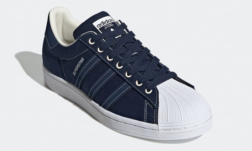 adidas Originals SUPERSTAR CANVAS “Navy/Olive” (アディダス オリジナルス スーパースター キャンバス “ネイビー/オリーブ”) [FW2652,2653]