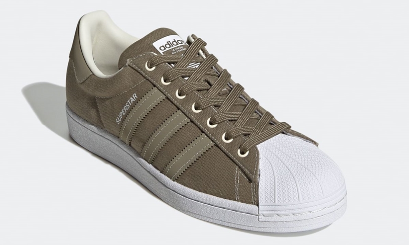 adidas Originals SUPERSTAR CANVAS “Navy/Olive” (アディダス オリジナルス スーパースター キャンバス “ネイビー/オリーブ”) [FW2652,2653]