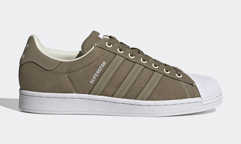 adidas Originals SUPERSTAR CANVAS “Navy/Olive” (アディダス オリジナルス スーパースター キャンバス “ネイビー/オリーブ”) [FW2652,2653]