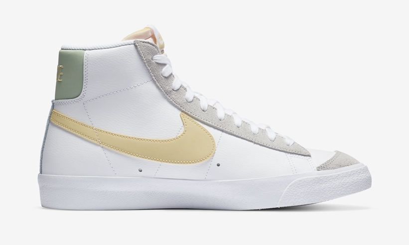 ナイキ ブレーザー ミッド 77 ビンテージ “ホワイト/レモン” (NIKE BLAZER MID 77 VINTAGE “White/Lemon”) [DC0959-100]