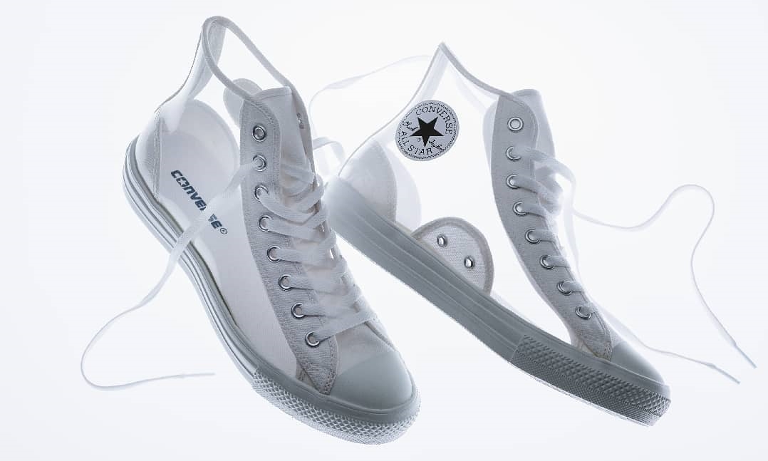 【近日発売】ABC-MART GS限定！CONVERSE ALL STAR LIGHT CLEARMATERIAL HI (コンバース オールスター ライト クリアマテリアル HI)