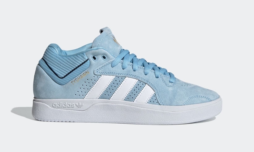 7/16発売！adidas Skateboarding TYSHAWN ”Clear Blue/White/Metallic Gold” (タイショーン・ジョーンズ アディダス スケートボーディング “クリアブルー/ホワイト/ゴールド”) [FV5851]