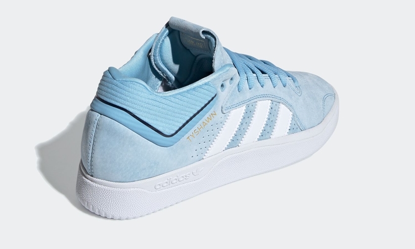 7/16発売！adidas Skateboarding TYSHAWN ”Clear Blue/White/Metallic Gold” (タイショーン・ジョーンズ アディダス スケートボーディング “クリアブルー/ホワイト/ゴールド”) [FV5851]