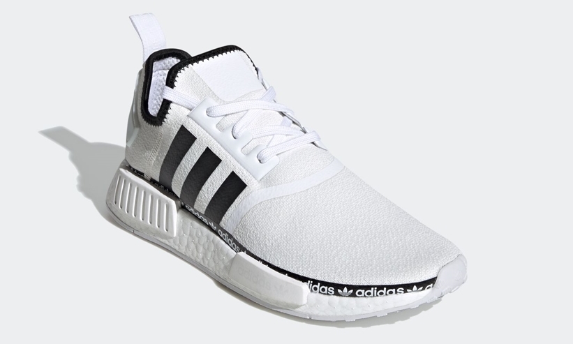 7/16発売！ロゴをちょっと効かせた adidas Originals NMD_R1 “White/Black” (アディダス オリジナルス エヌ エム ディー “ホワイト/ブラック”) [FV8727,8729]