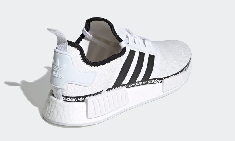 7/16発売！ロゴをちょっと効かせた adidas Originals NMD_R1 “White/Black” (アディダス オリジナルス エヌ エム ディー “ホワイト/ブラック”) [FV8727,8729]