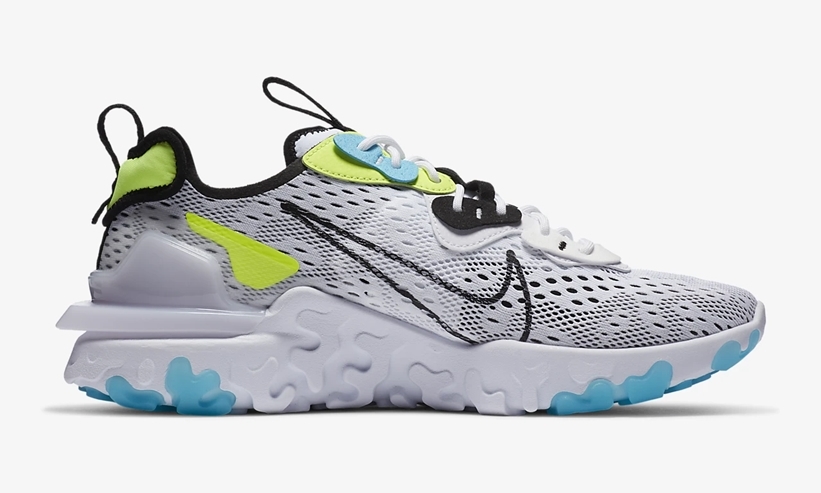 ナイキ リアクト ビジョン “ワールドワイド” ホワイト/ボルト/ブルーフューリー (NIKE REACT VISION “World Wide” White/Volt/Blue Fury) [CT2927-100]