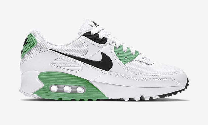 ナイキ エア マックス 90 “ホワイト/ブラック/グリーン” (NIKE AIR MAX 90 “White/Black/Green”) [CT1039-101]