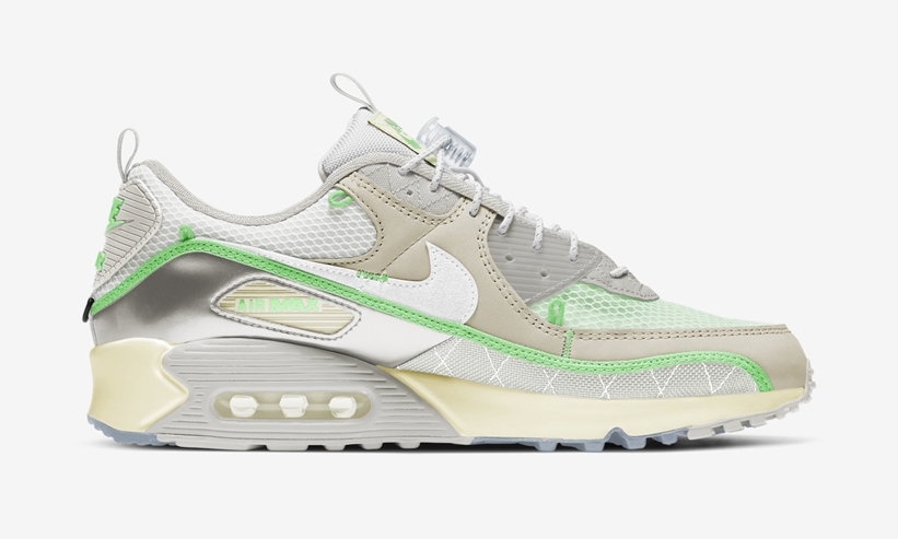 2020年発売予定！ナイキ エア マックス 90 “ホワイト/グレー/ネオングリーン” (NIKE AIR MAX 90 “White/Grey/Neon Green”) [CZ9078-010]