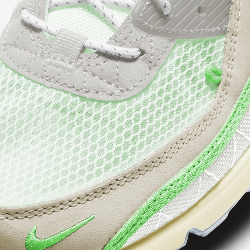 2020年発売予定！ナイキ エア マックス 90 “ホワイト/グレー/ネオングリーン” (NIKE AIR MAX 90 “White/Grey/Neon Green”) [CZ9078-010]