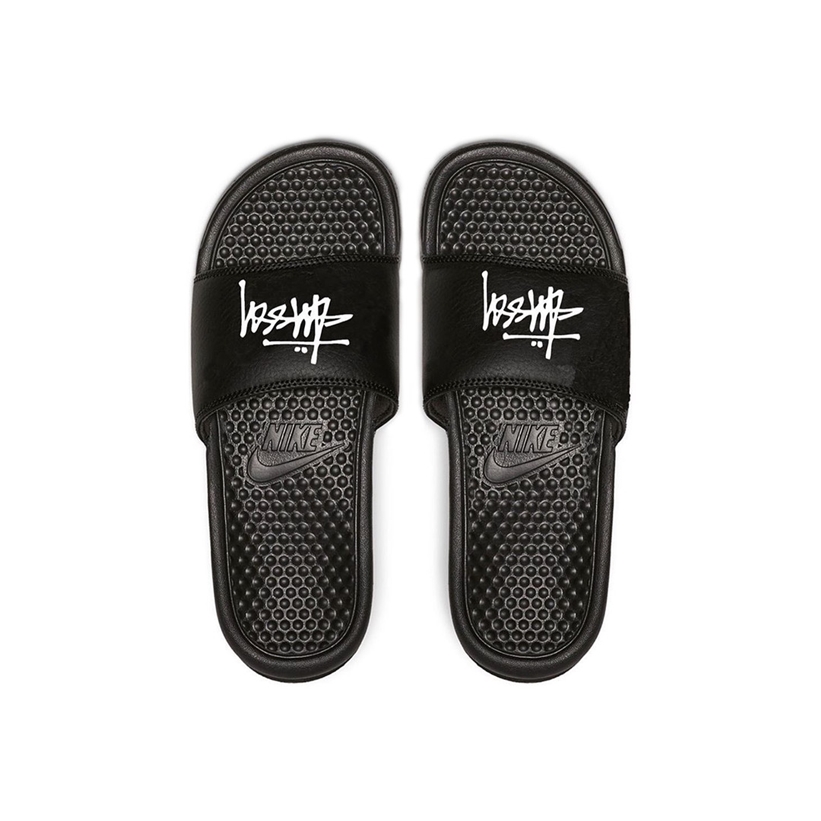 海外7/24発売予定！ステューシー × ナイキ ベナッシ 3カラー (STUSSY NIKE BENASSI SLIDE) [CW2787-001,300,600]