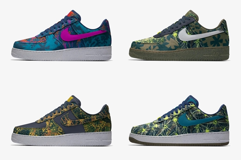 【NIKE BY YOU】ナイキ エア フォース 1 ロー (NIKE AIR FORCE 1 LOW UNLOCKED) [CW0400-991]