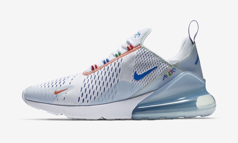 ナイキ エア マックス 270 “ホワイト/ブルー/マルチ” (NIKE AIR MAX 270 “White/Blue/Multi”) [CZ7947-100]