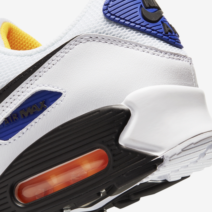 ナイキ エア マックス 90 “ホワイト/ブルー/レッド/イエロー” (NIKE AIR MAX 90 “White/Blue/Red/Yellow”) [CZ7937-100]