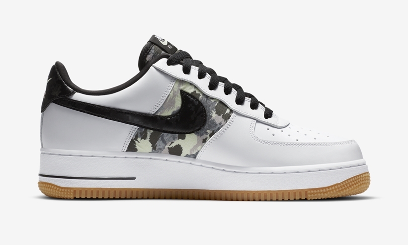 ナイキ エア フォース 1 ロー “ホワイト/ブラック/カモ/ガム” (NIKE AIR FORCE 1 LOW “White/Black/Camo/Gum”) [CZ7891-100]