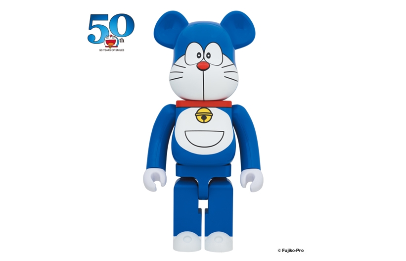 ドラえもん50周年記念「BE@RBRICK」が「ドラえもん未来デパート」で特大 1000%サイズが先行抽選発売 (ベアブリック Doraemon)