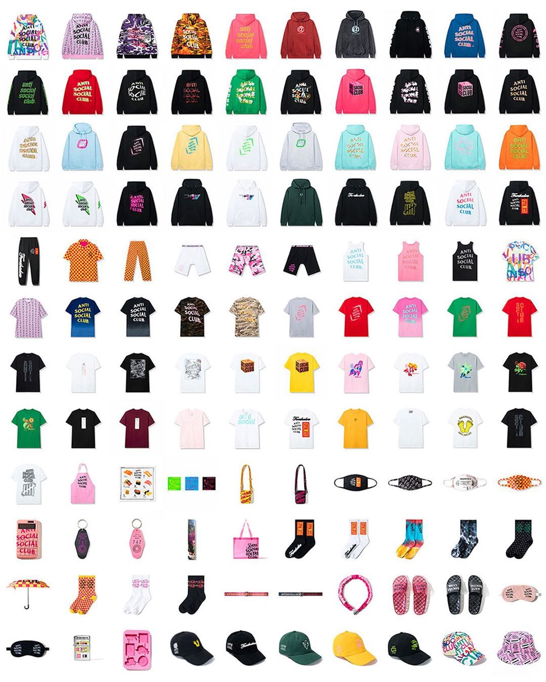 【8/1発売】Anti Social Social Club F/W 2020 COLLECTION (アンチ ソーシャル ソーシャル クラブ)