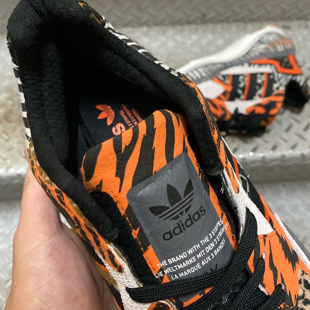 【近日発売予定】世界先行 100足！atmos × adidas Originals ZX ALKYNE "Crazy animal" (アトモス アディダス オリジナルス ゼットエックス アルキン "クレイジー アニマル")