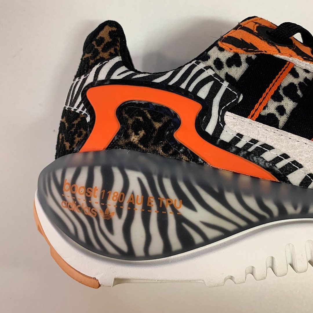 【7/25発売予定】世界先行 100足！atmos × adidas Originals ZX ALKYNE “Crazy animal” (アトモス アディダス オリジナルス ゼットエックス アルキン “クレイジー アニマル”) [FY5235]