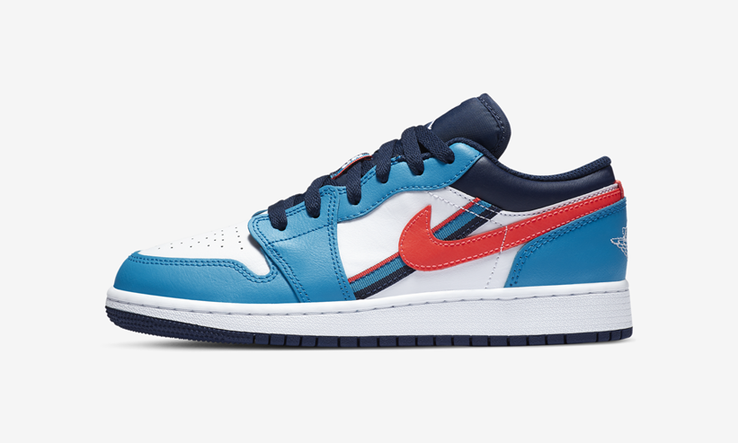 ナイキ エア ジョーダン 1 ロー “ホワイト/ブルー/レッド” (NIKE AIR JORDAN 1 LOW “White/Blue/Red”) [CV4892-100]