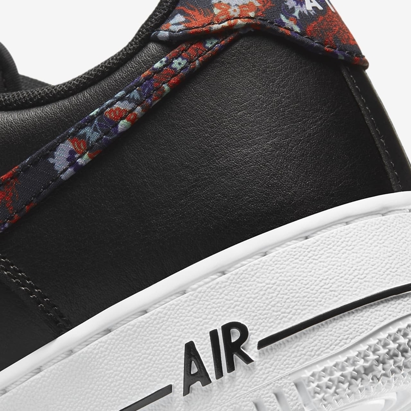 ナイキ エア フォース 1 ロー フローラル “ブラック/ホワイト/ゲームロイヤル/マルチ” (NIKE AIR FORCE 1 LOW Floral “Black/White/Game Royal/Multi”) [CZ7933-001]