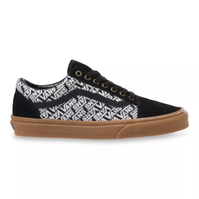 VANS “JACQUARD” OLD SKOOL BLACK/TURTLEDOVE (バンズ “ジャカード” オールドスクール)