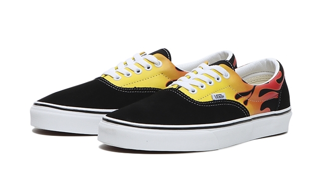 7/25発売！VANS “FLAME PACK” Black/ERA White/ERA OLD SKOOL (バンズ “フレイム パック”)