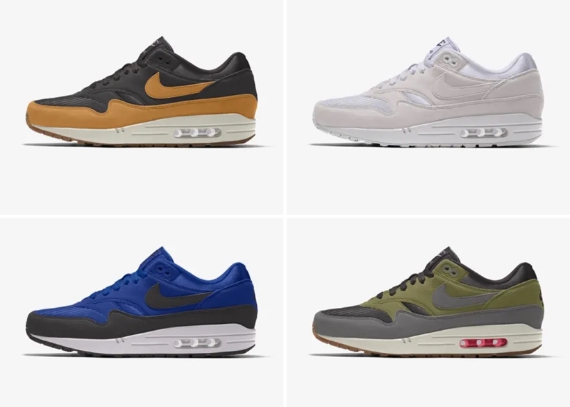 【NIKE BY YOU】新しいカラーパレットを採用したナイキ エア マックス 1 (NIKE AIR MAX 1) [CN9671-991]