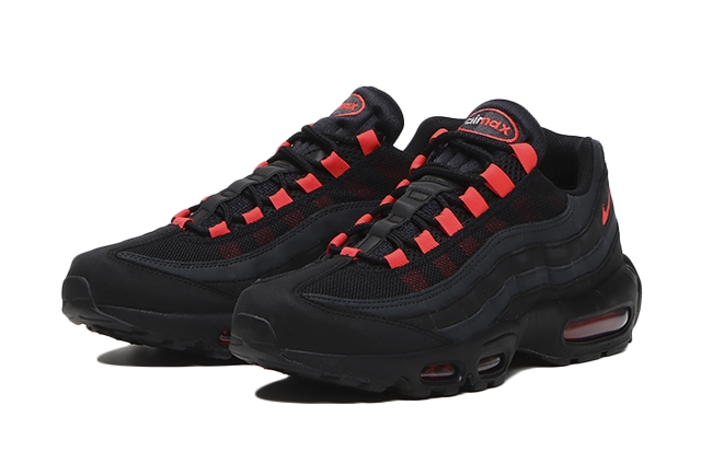 ナイキ エア マックス 95 “ブラック/レーザークリムゾン” (NIKE AIR MAX 95 “Black/Laser Crimson”) [DA1513-001]