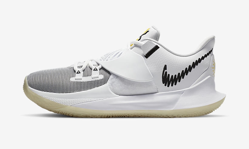 7/24発売！ナイキ カイリー 3 ロー EP “ホワイト/ブラック” (NIKE KYRIE 3 LOW EP “White/Black”) [CJ1287-100]