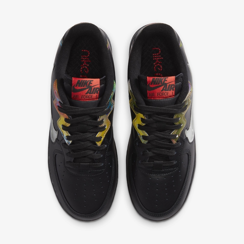 ナイキ エア フォース 1 リアクト ロー “ブラック/グロー/ハバネロレッド” (NIKE AIR FORCE 1 REACT LOW “Black/Glow/Habanero Red”) [CN9838-001]